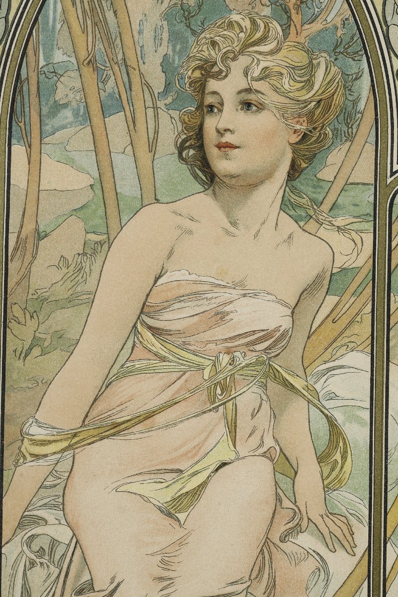 The Times Of The Day - Alphonse Mucha (1860–1939)-photo-2