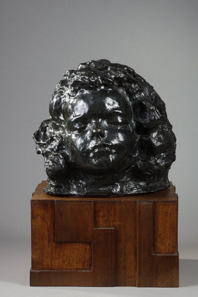 Enfant endormi - Antoine BOURDELLE (1861-1929)