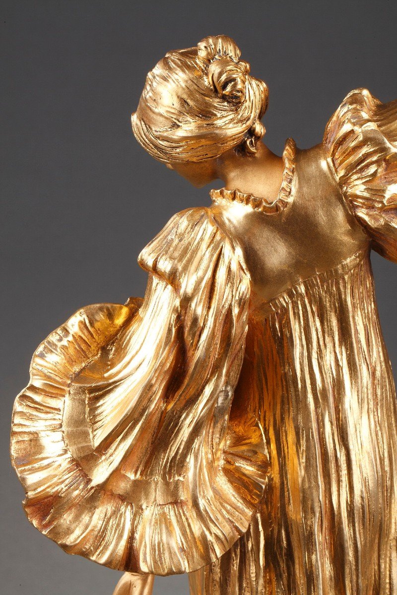 Danseuse Au Cothurne - Agathon Leonard (1841-1923)-photo-4
