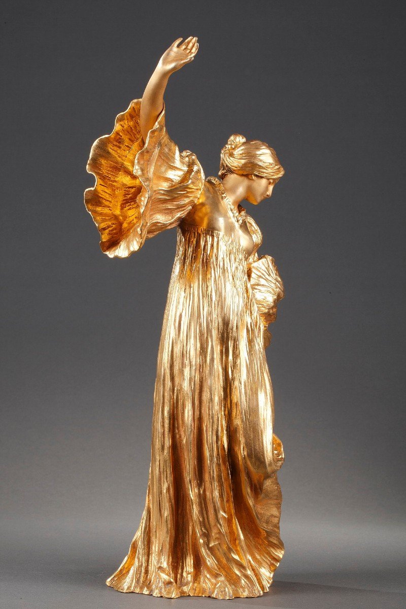 Danseuse Au Cothurne - Agathon Leonard (1841-1923)-photo-4