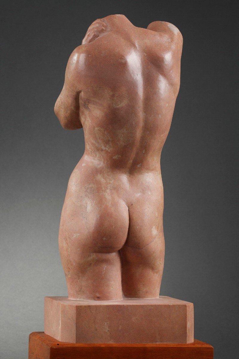 Femme Debout - Auguste Heng (1891-1968)-photo-1