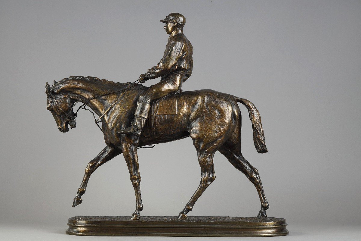 Jockey à Cheval - Pierre-Jules Mene (1810-1879)-photo-7