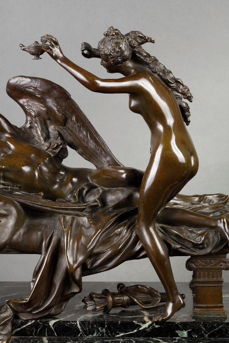 Cupidon et Psyché - Albert-Ernest CARRIER-BELLEUSE (1824-1887)-photo-3