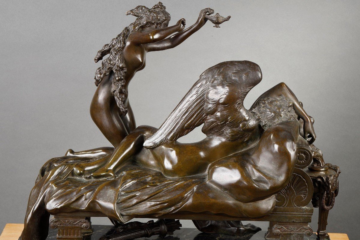 Cupidon et Psyché - Albert-Ernest CARRIER-BELLEUSE (1824-1887)-photo-7
