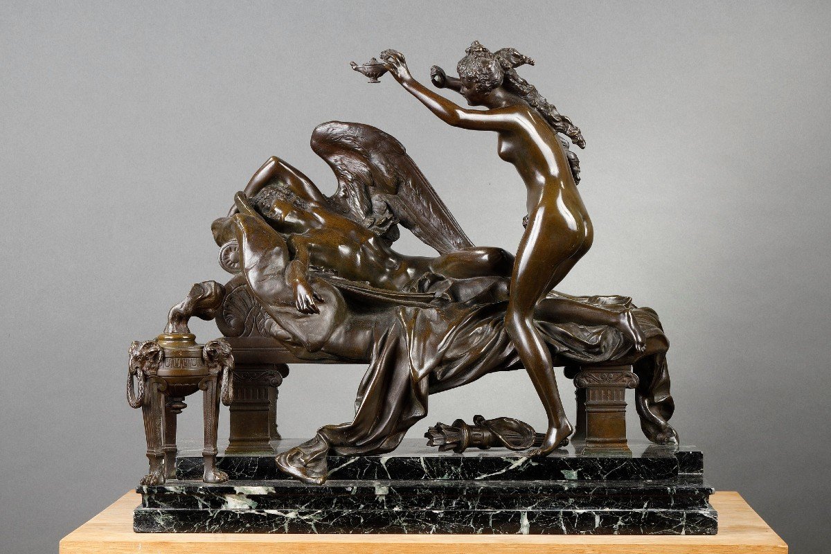 Cupidon et Psyché - Albert-Ernest CARRIER-BELLEUSE (1824-1887)