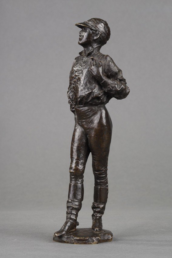 Standing Jockey - Francesco De Matteis (1852-1917)-photo-2