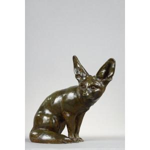 Fennec assis - Edouard-Marcel SANDOZ (1881-1971)