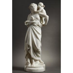 Allégorie de l'Amour - Albert-Ernest CARRIER-BELLEUSE (1824-1887)