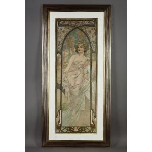 Éveil du matin - Alphonse MUCHA (1860-1939)