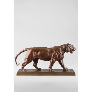 Tigre qui marche - Antoine-louis Barye (1796-1875)