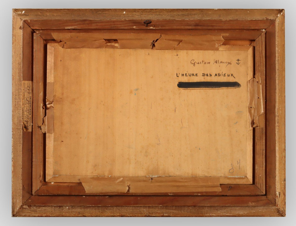 Gustave Alaux (1887-1965) Colonial Gallant Scene-photo-6