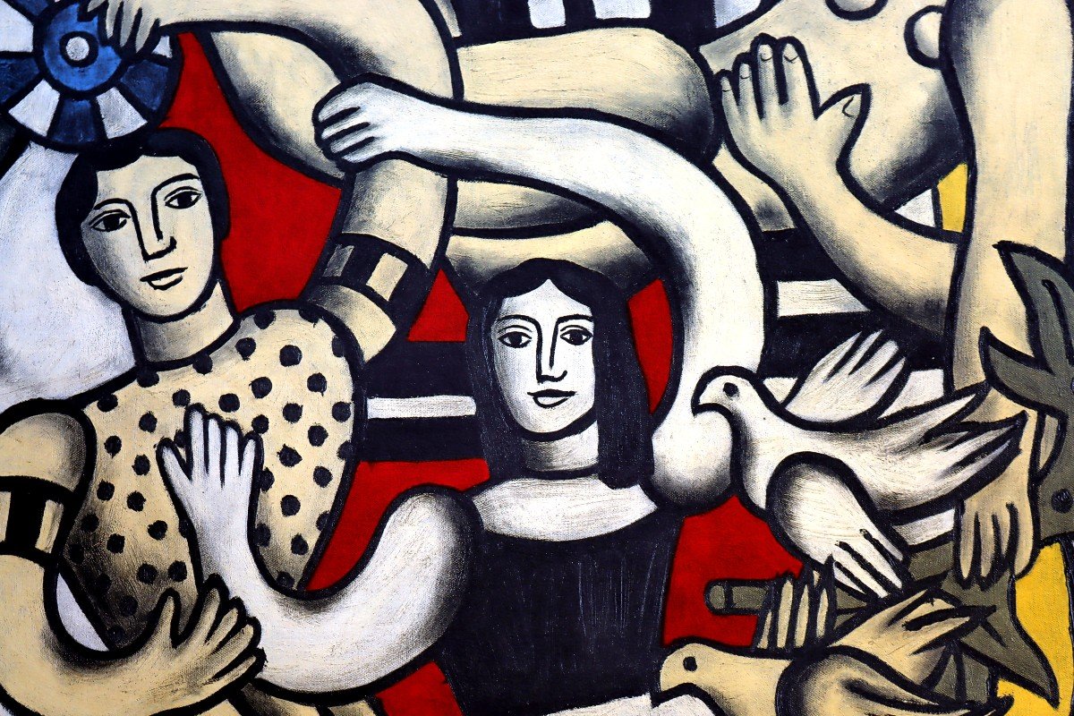 Fernand Leger (1881-1955) Grande Lithographie Jacomet-photo-7