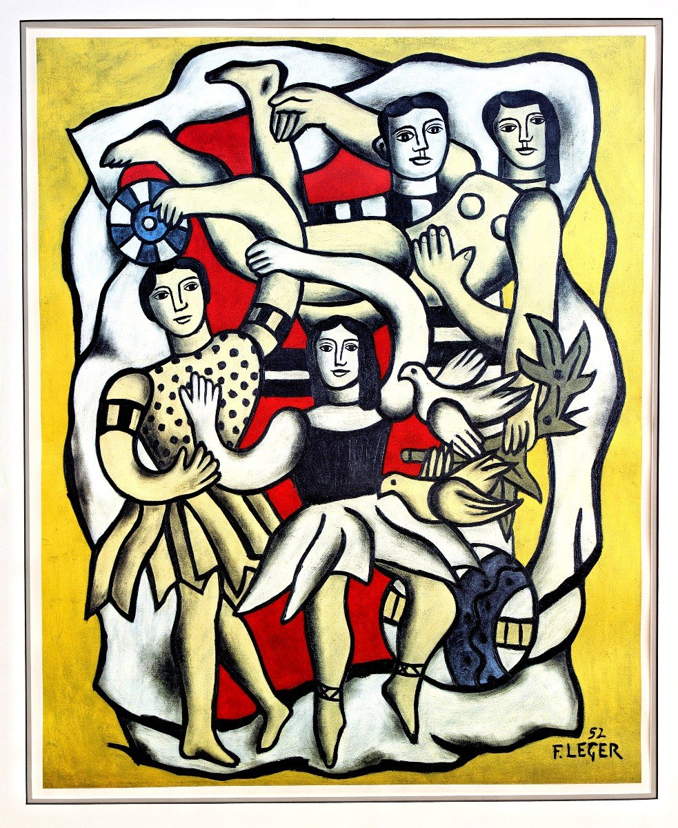 Fernand Leger (1881-1955) Grande Lithographie Jacomet