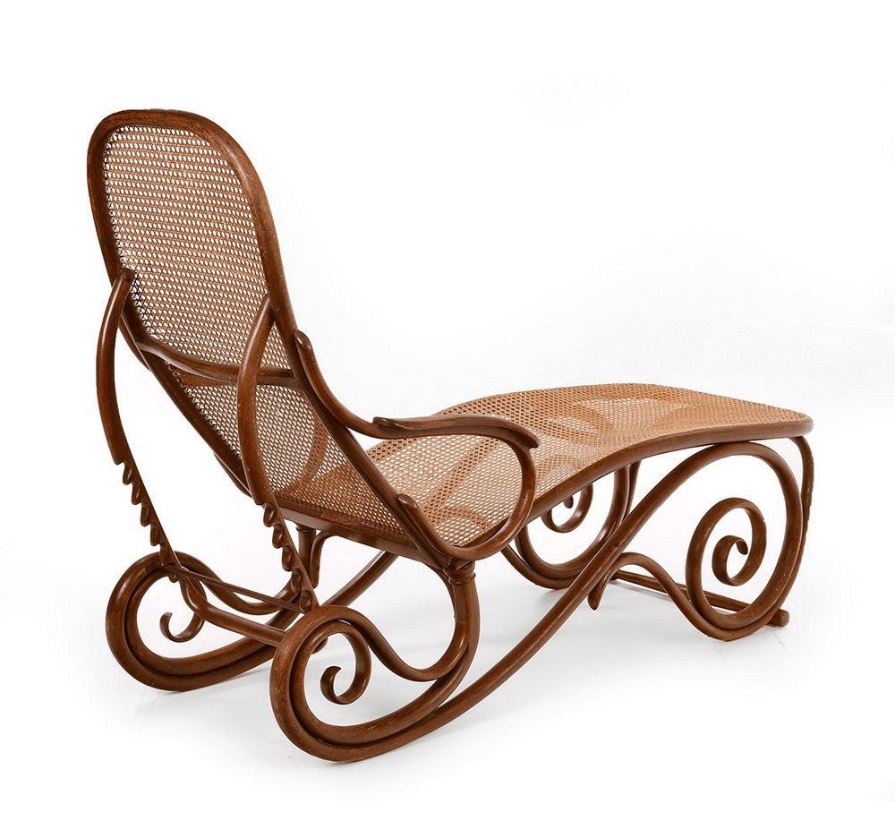 Thonet Chaise Longue Circa 1900-photo-4