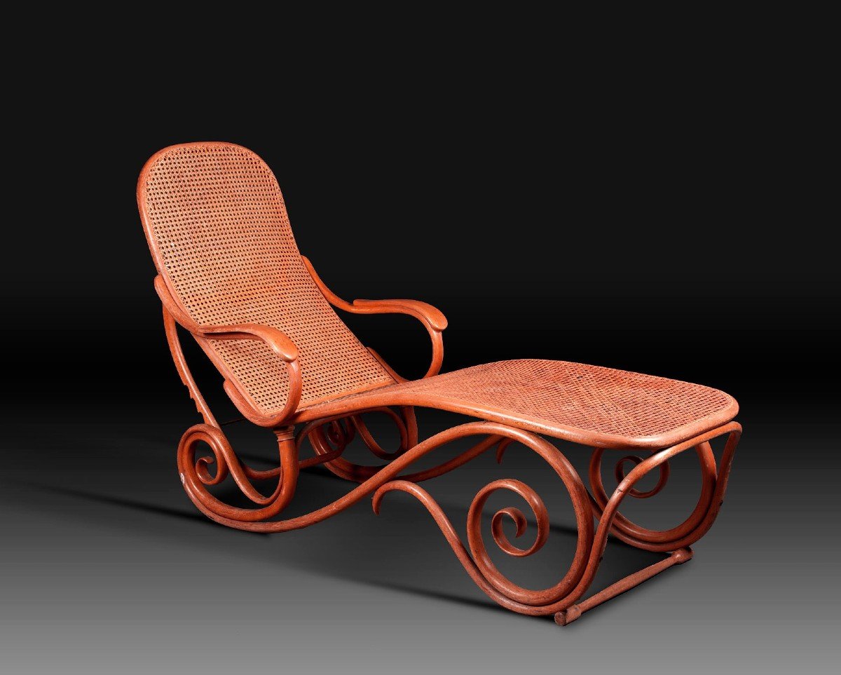 Thonet Chaise Longue Circa 1900-photo-7