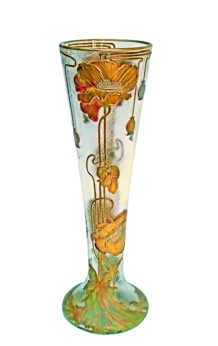 Montjoye Art Nouveau Vase 1900-photo-2