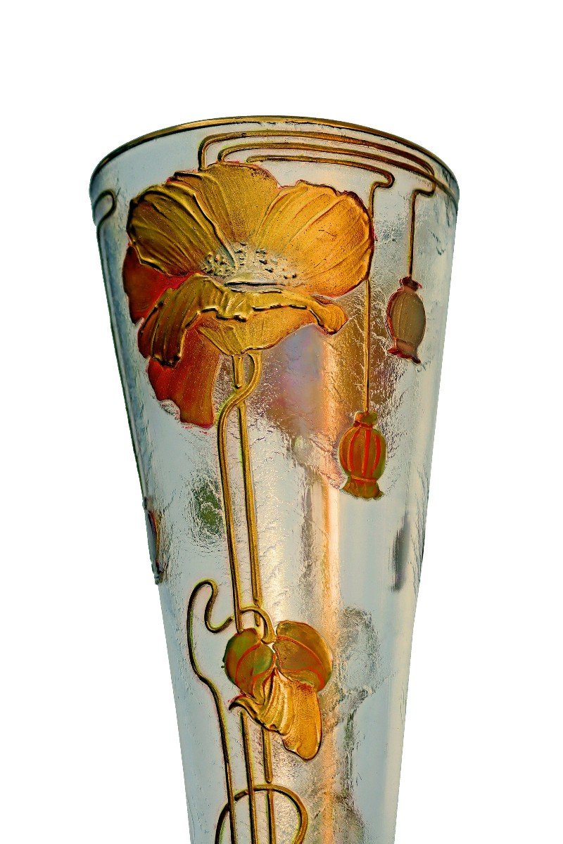 Montjoye Art Nouveau Vase 1900-photo-1