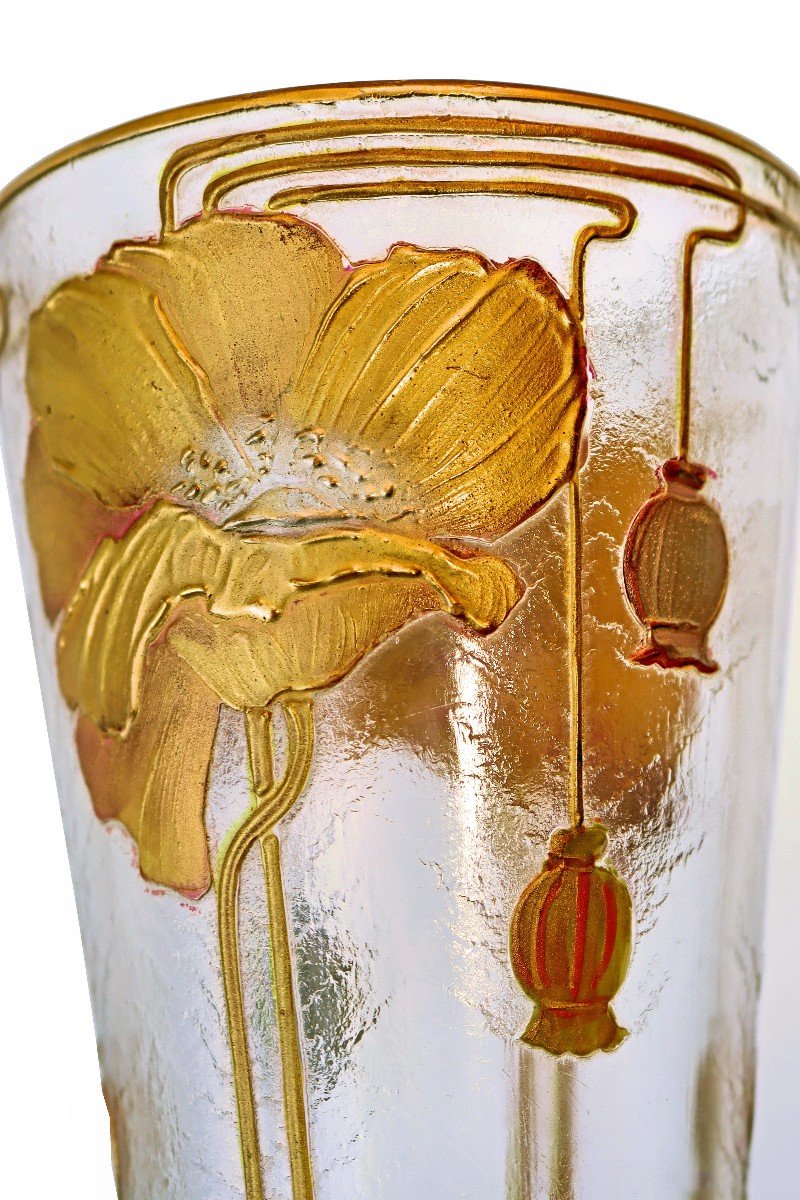 Montjoye Art Nouveau Vase 1900-photo-5