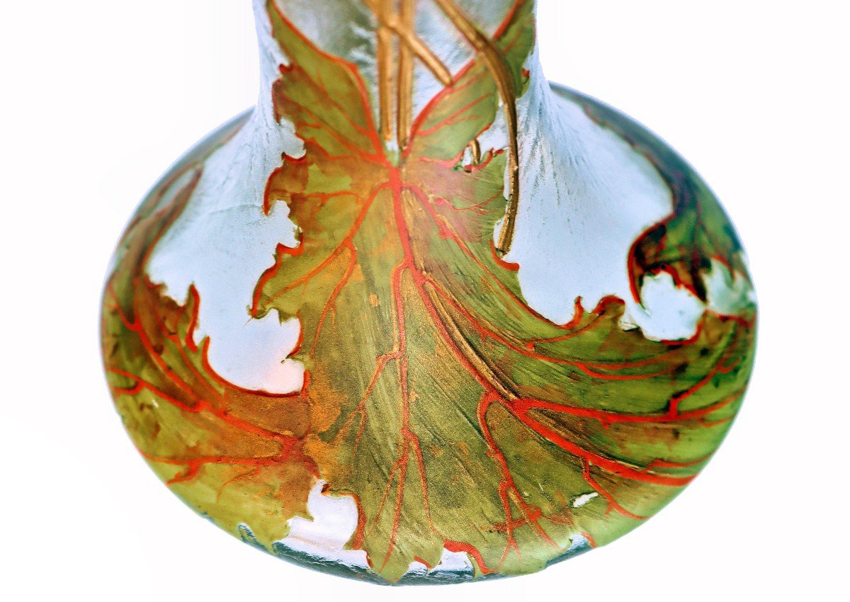 Montjoye Art Nouveau Vase 1900-photo-7