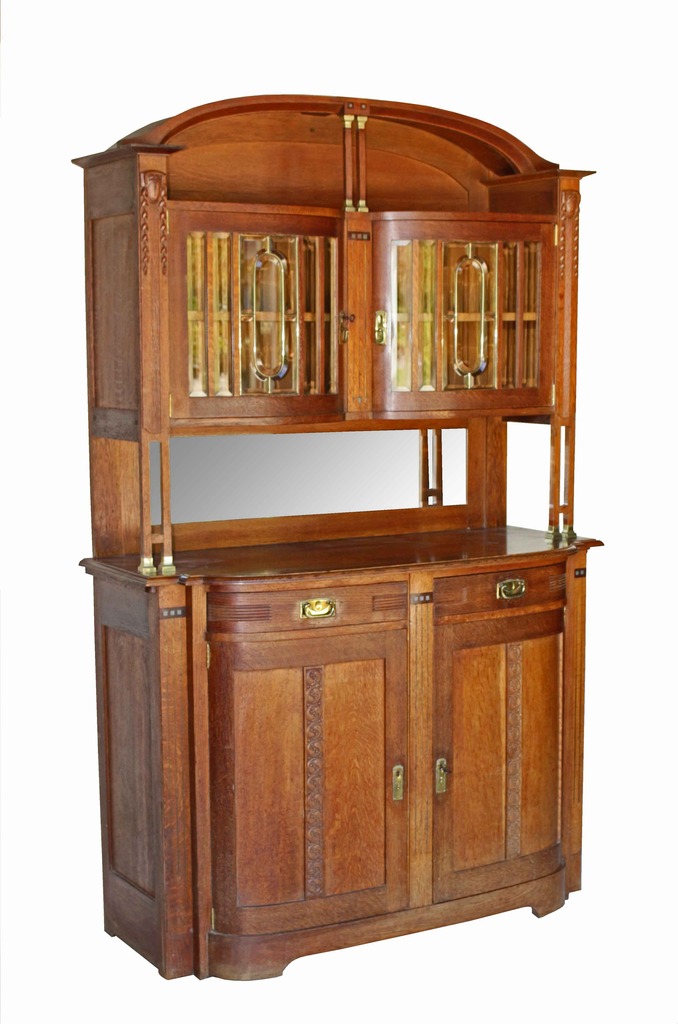 Meuble Jugendstil-Sécession Viennoise Circa 1910-photo-2