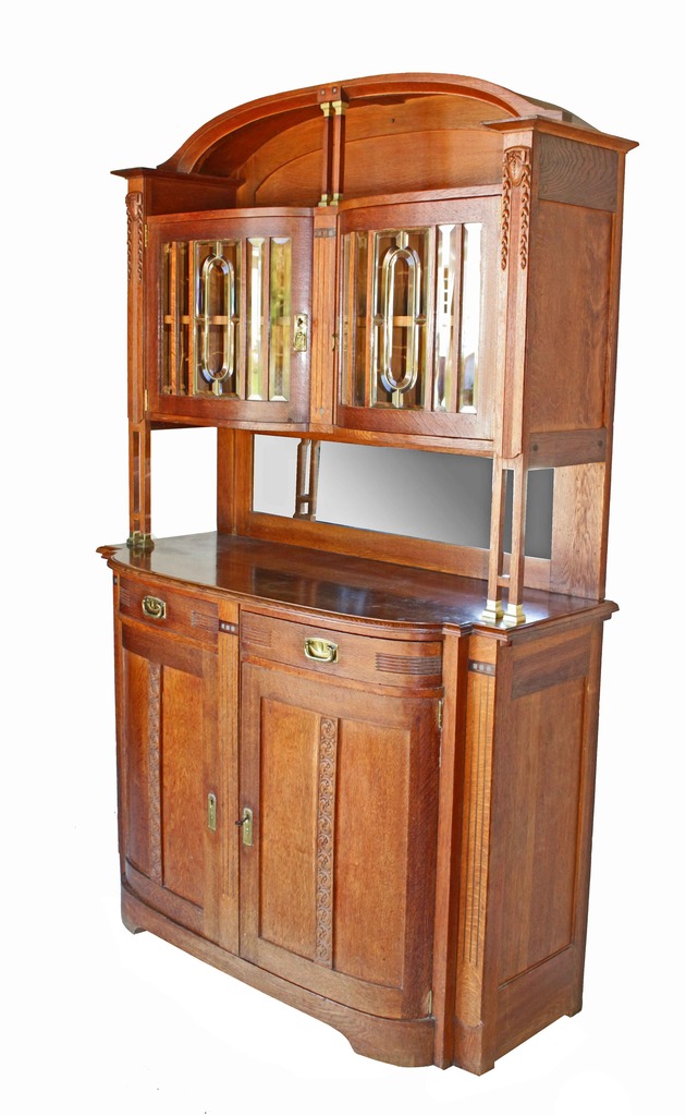 Meuble Jugendstil-Sécession Viennoise Circa 1910-photo-7