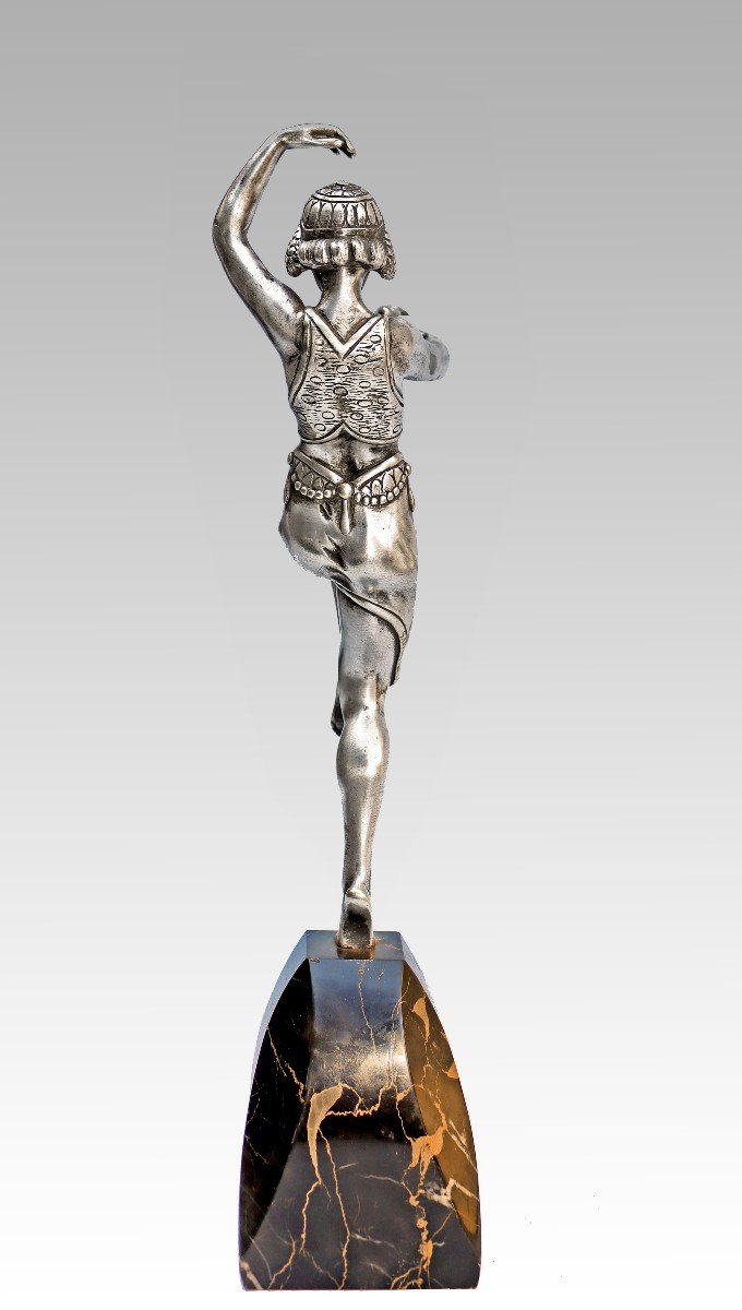 Samuel Lipchytz (1880-1943) Large Art Deco Bronze-photo-4