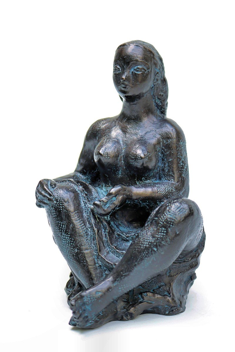 Antoniucci Volti (1915-1989) Bronze "dana" 1/8