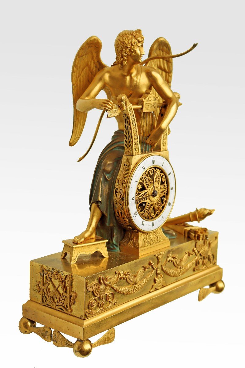 Empire Clock By Claude Galle & Le Roy Watchmaker-photo-3