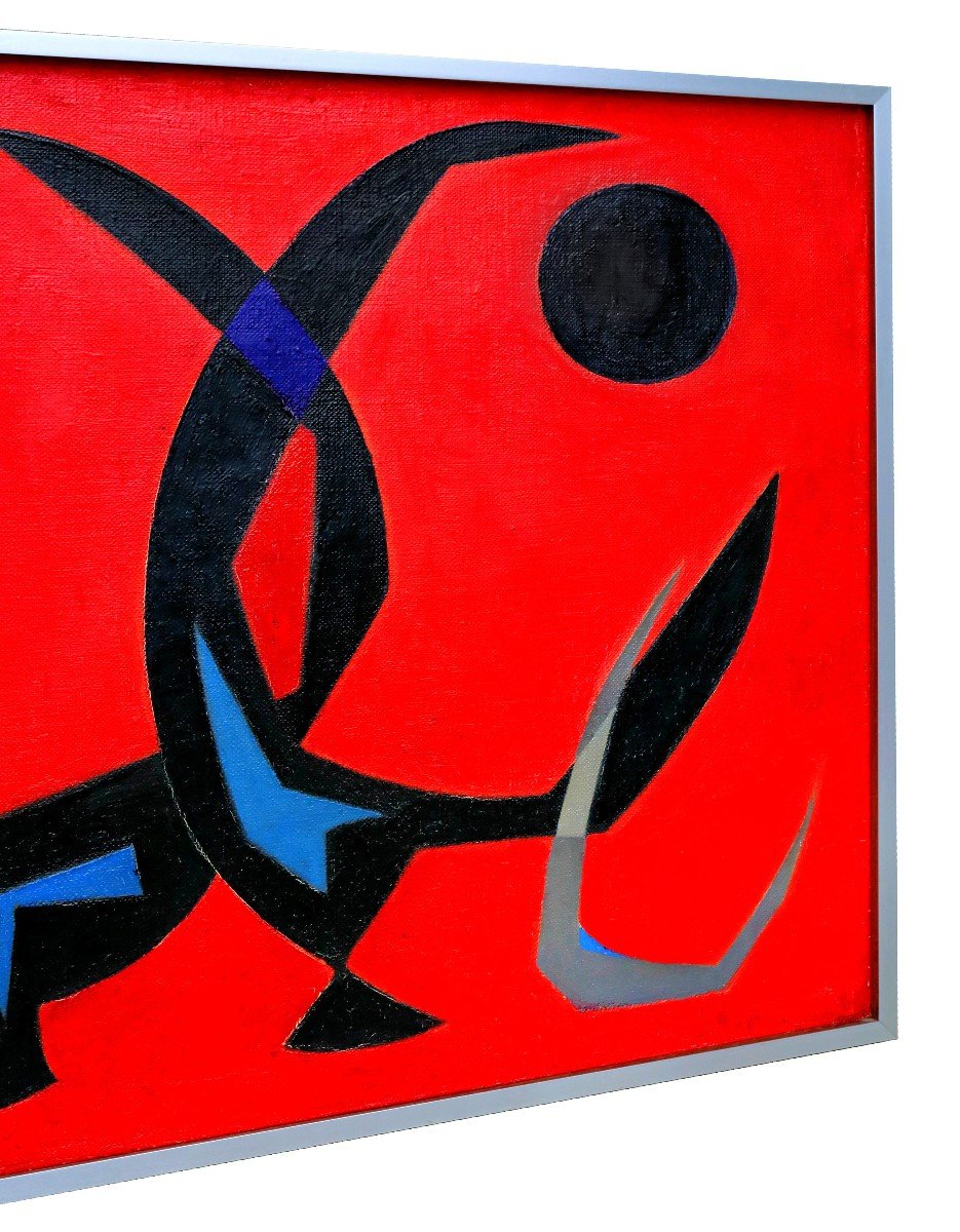 Jean Coulot (1928-2010) Sun In The Trees-photo-2