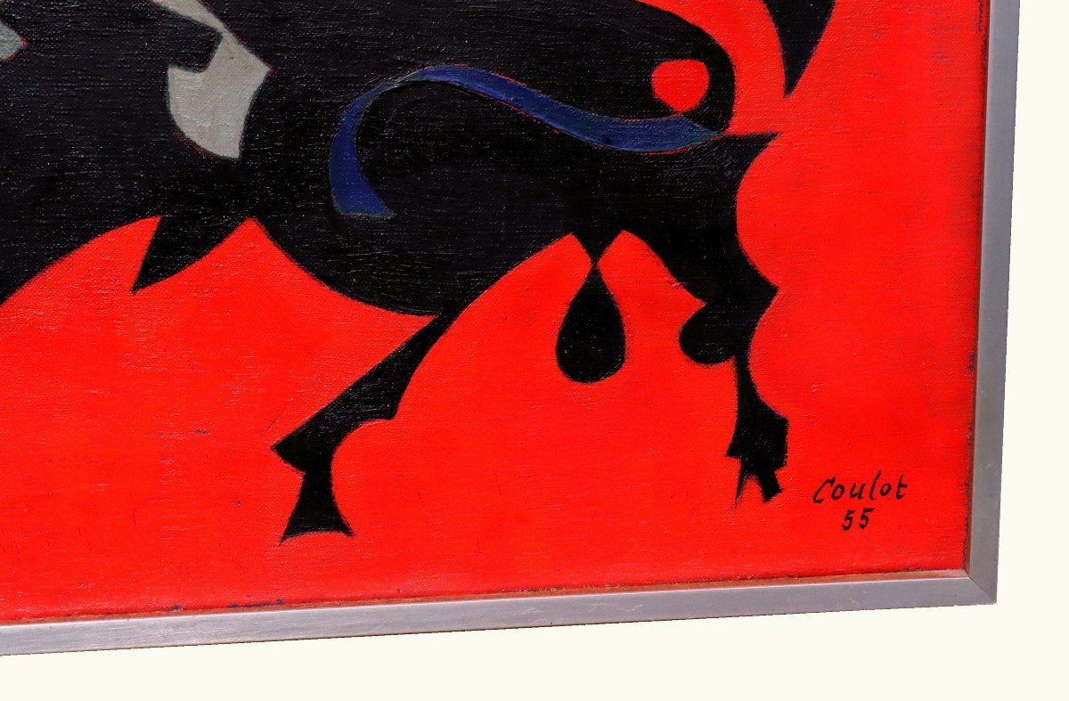 Jean Coulot (1928-2010) The Corrida-photo-3