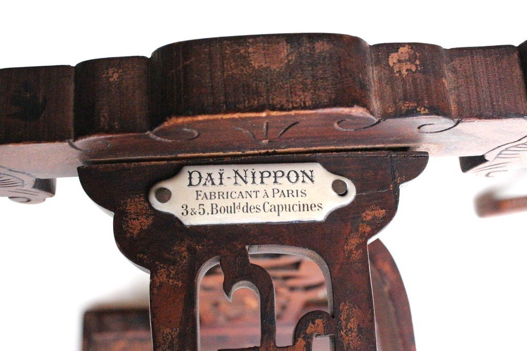 Japanese Nesting Tables / Stamp: Daï Nippon Paris-photo-5