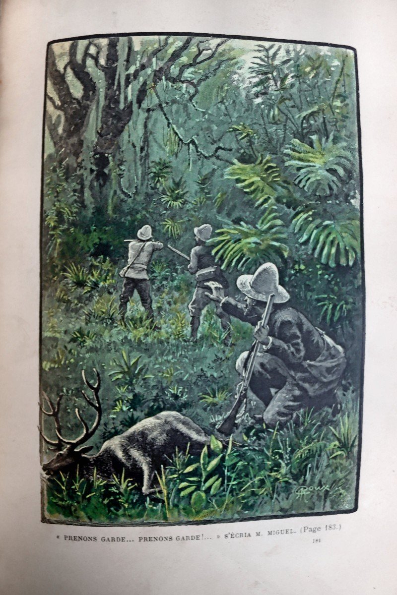 Jules Verne 1898 Edition Hetzel "the Superb Orinoco"-photo-4