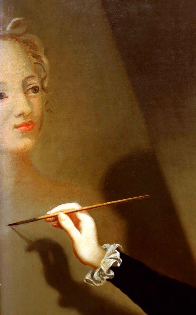 Portrait XIXe Louise Elisabeth Vigée Le Brun (1755 - 1842)-photo-6
