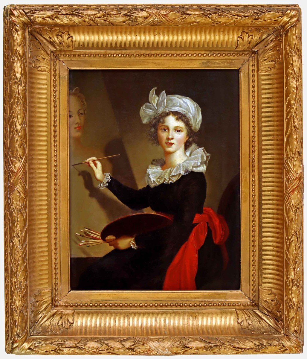 Portrait XIXe Louise Elisabeth Vigée Le Brun (1755 - 1842)