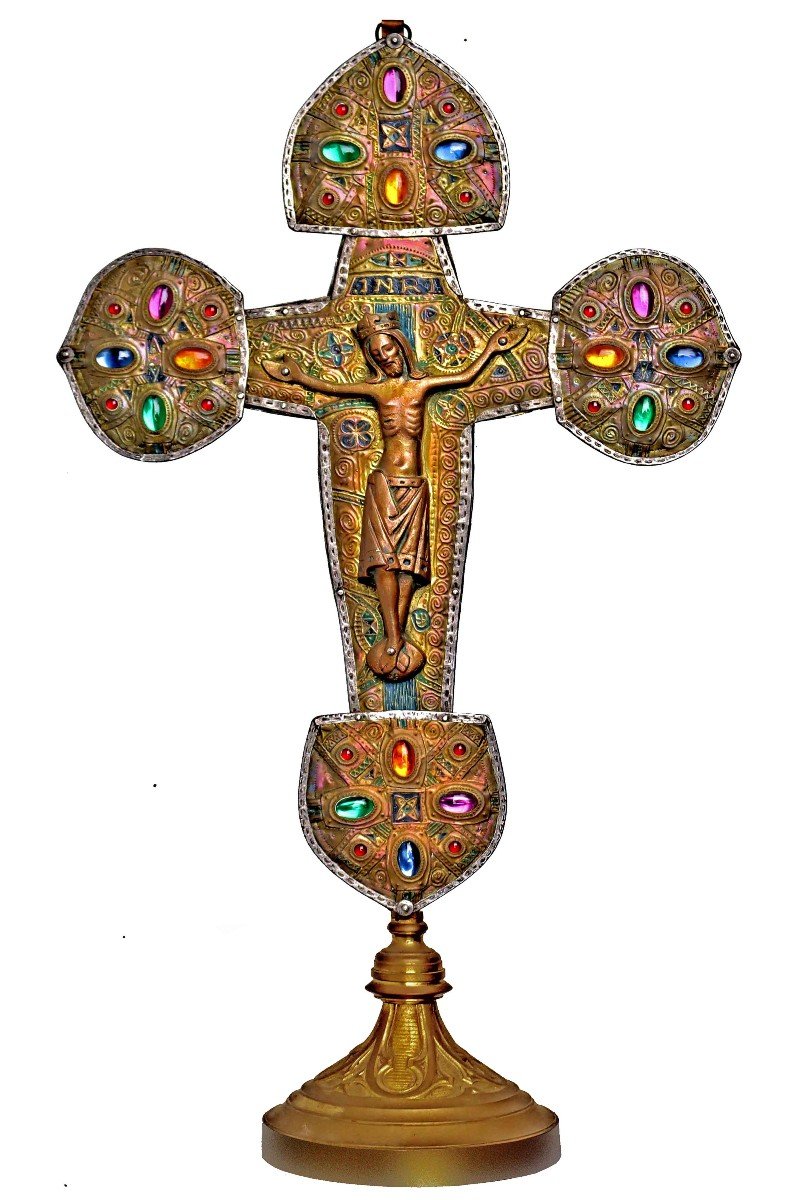 Byzantine Cross Signed Alfred Louis-achille Daguet (1875-1942)