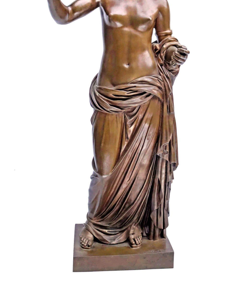 Paul DUBOIS (1827-1905) Venus d'Arles Grand Bronze H:82 cm-photo-2