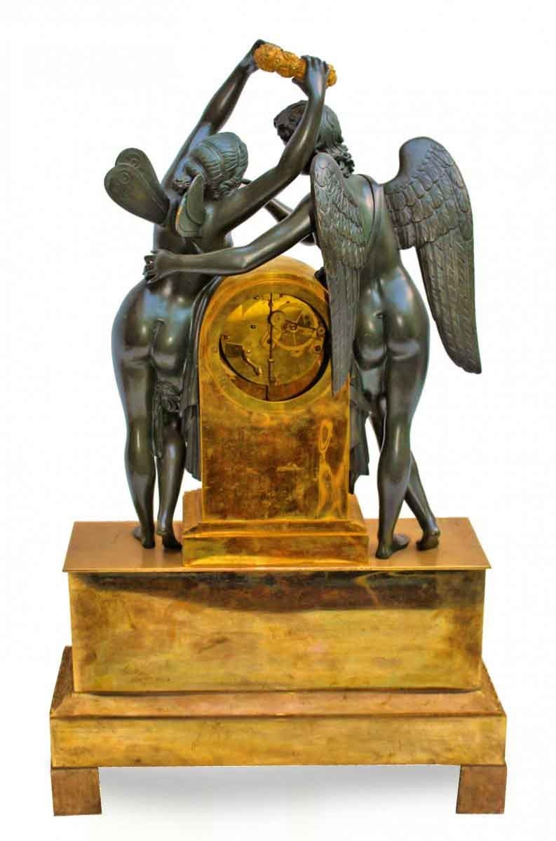 Claude Michallon (1751-1799) Importante Pendule 1er Empire H:70 Cm-photo-1