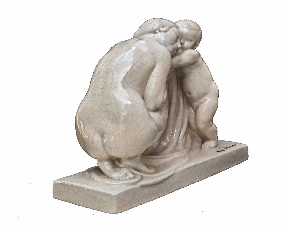 Large Art Deco Sculpture 1925-photo-3