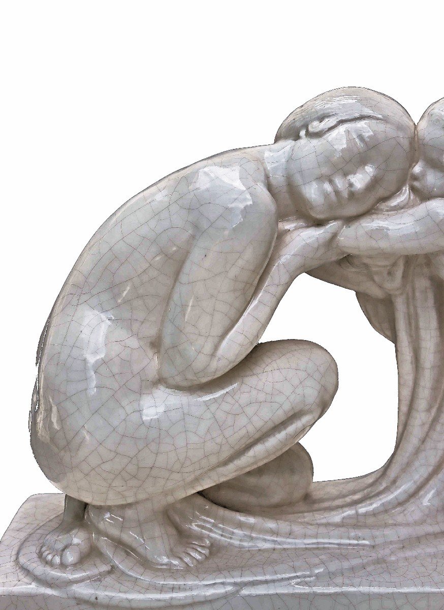 Large Art Deco Sculpture 1925-photo-6
