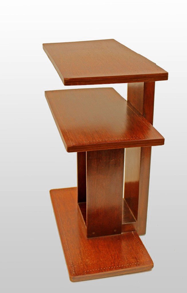 André SORNAY (1902-2000) Table "TOTEM" Art Déco-photo-1