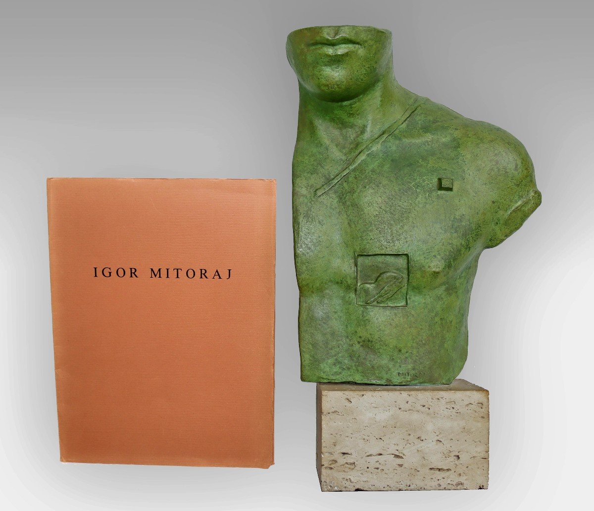 Igor Mitoraj (1944 -2014)  - Asclépios - Bronze Signé Et Numéroté -photo-3