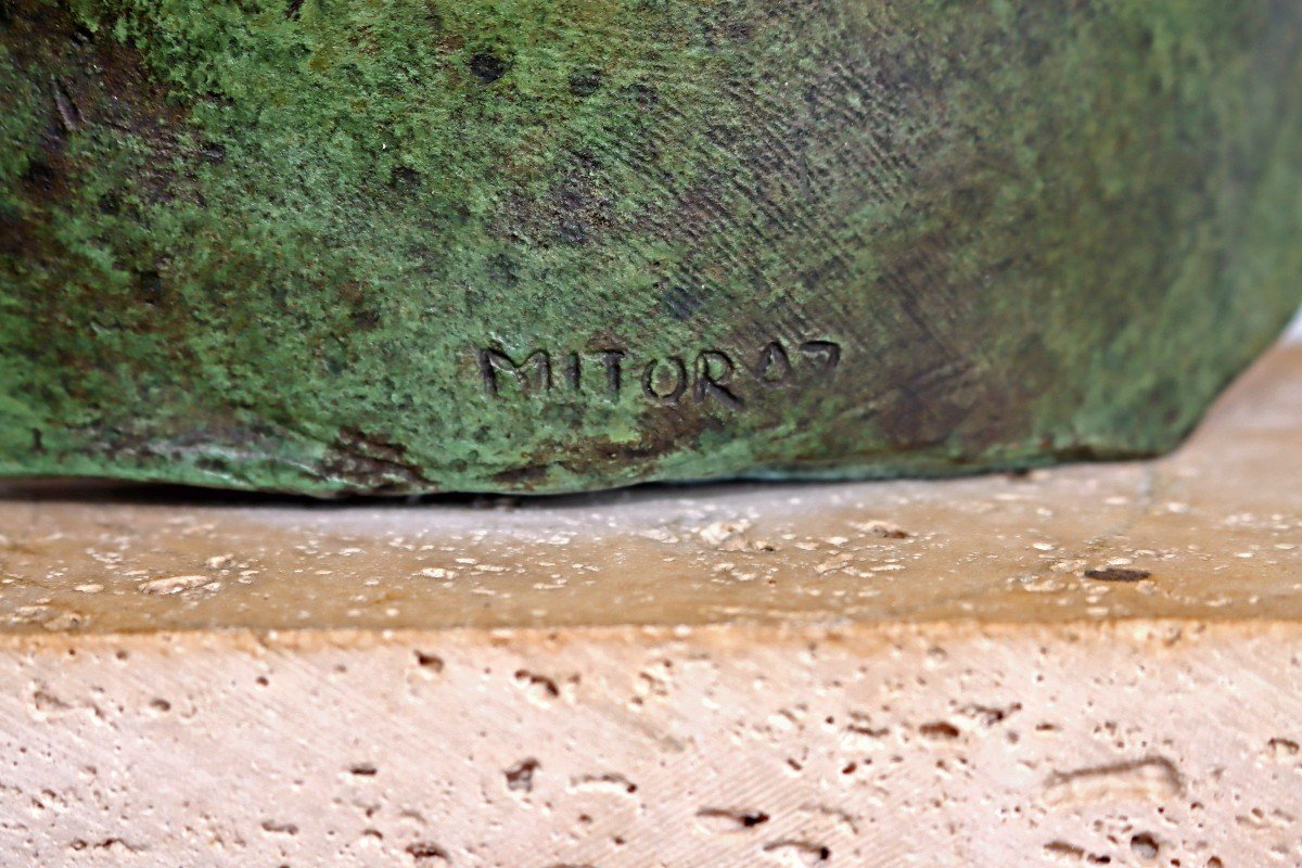 Igor Mitoraj (1944 -2014)  - Asclépios - Bronze Signé Et Numéroté -photo-6