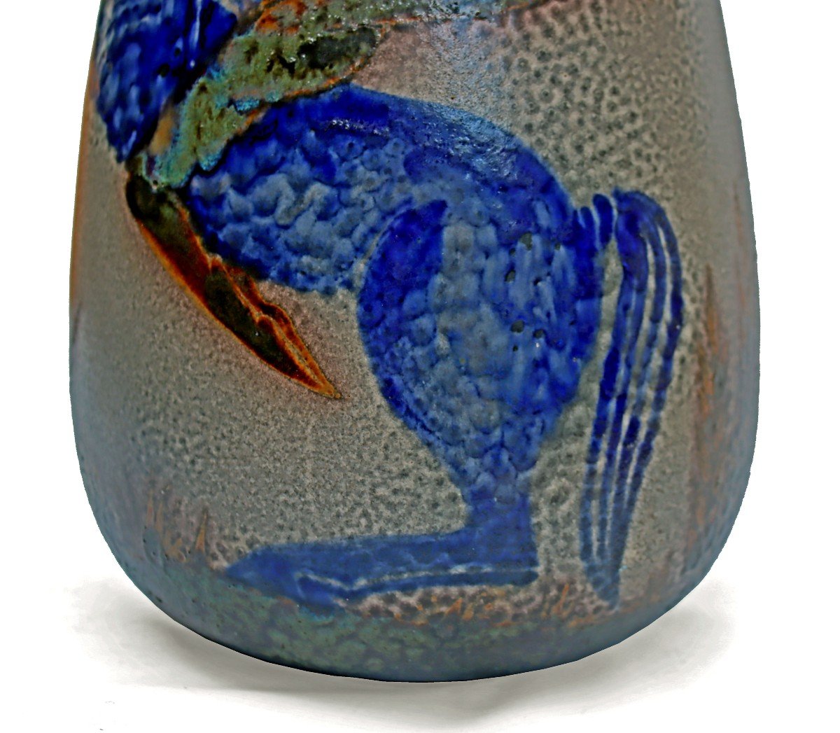 Primavera attribué a René Buthaud (1886-1986) Grand Vase Art Déco -photo-6