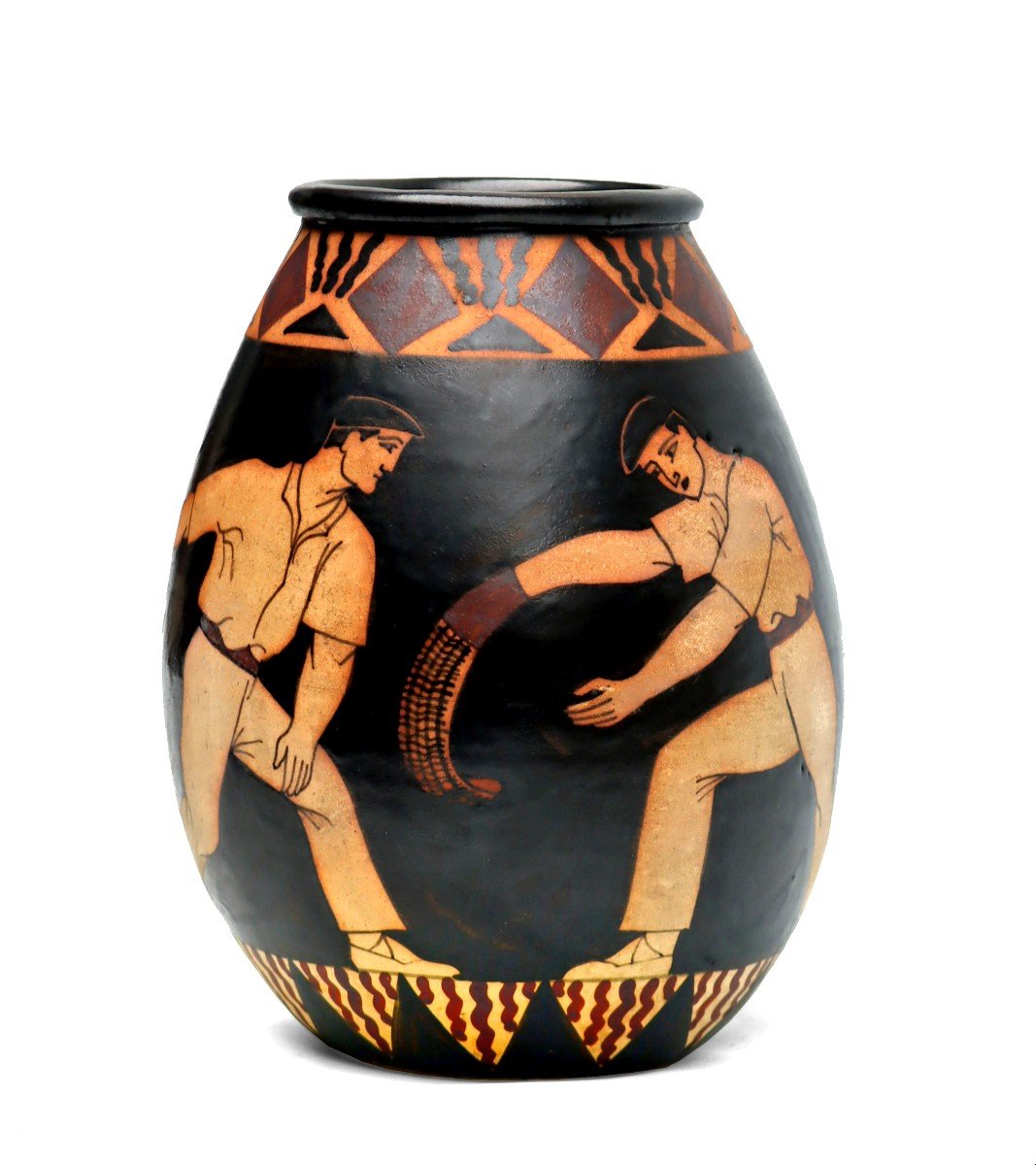 Ciboure Vase 1925 Vilotte Period-photo-3