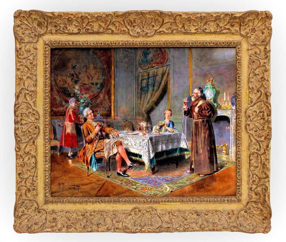 B. Borione (1865-1920) Life In The Castle-photo-2