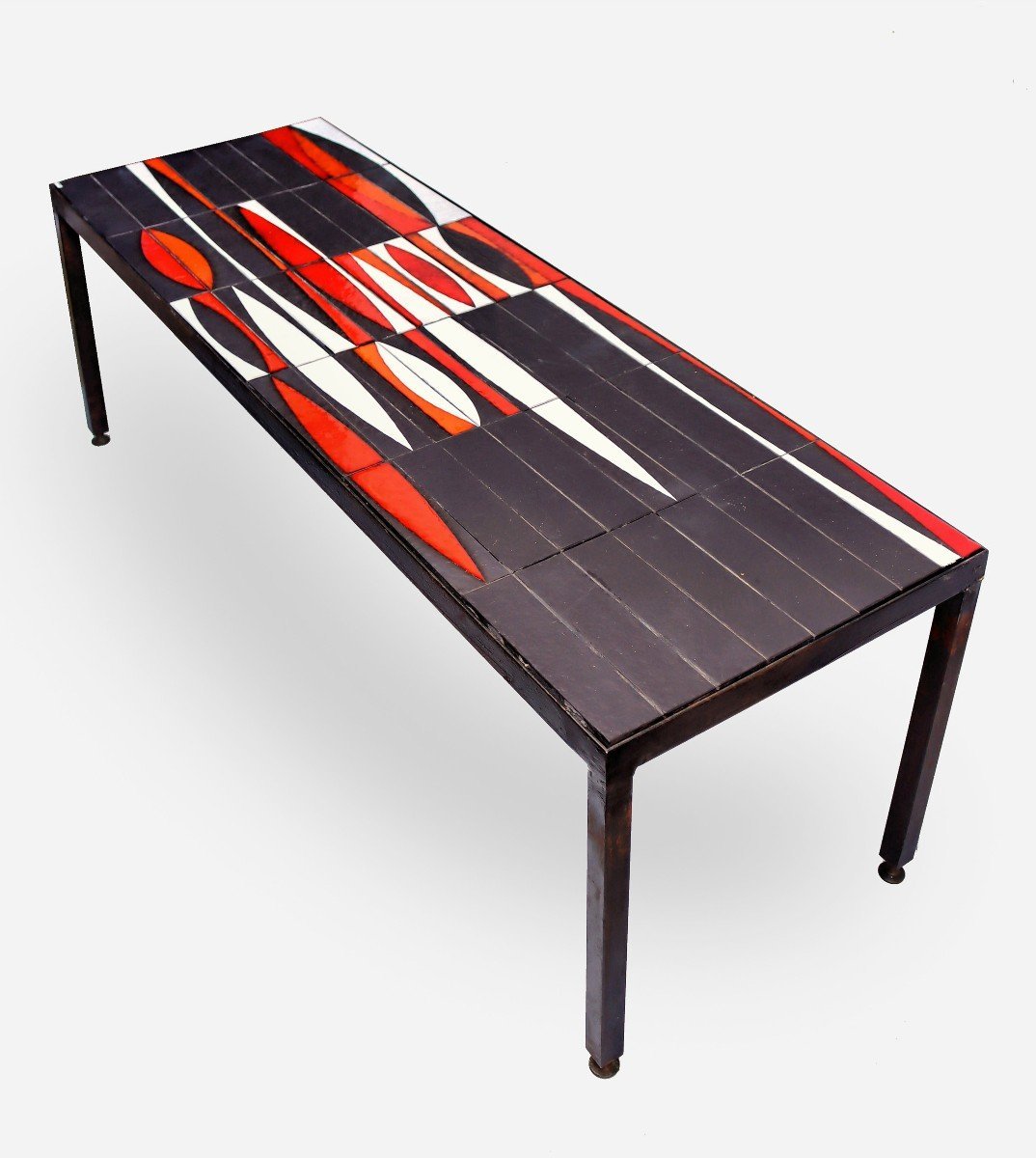 Roger Capron (1922-2006) Large Coffee Table-photo-2