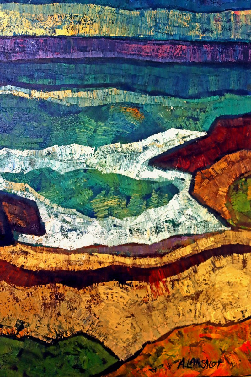 Alain Lansalot (1957-2016) Côte Bretonne Nabis-photo-5