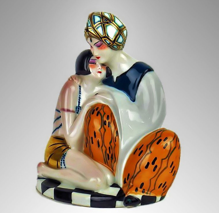 Camille Tharaud (1878-1956) Orientalist Art Deco Group-photo-2