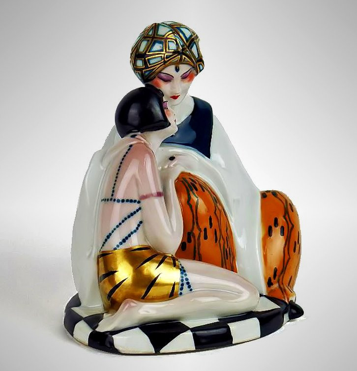 Camille Tharaud (1878-1956) Orientalist Art Deco Group-photo-3