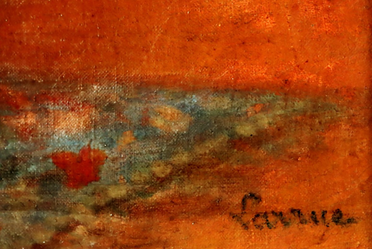 Guillaume LARRUE (1851-1935) Scène d'Interieur-photo-3